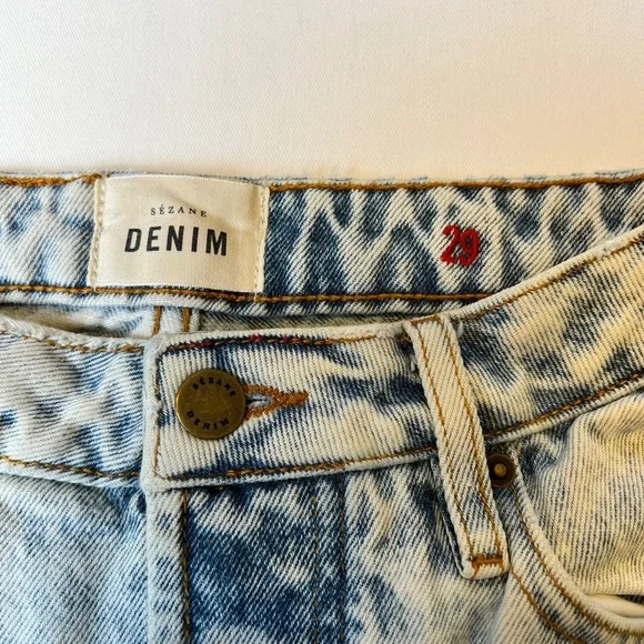 SEZANE LE BRUT EDGE BLUE SEZANE JEANS - Picture 11 of 14